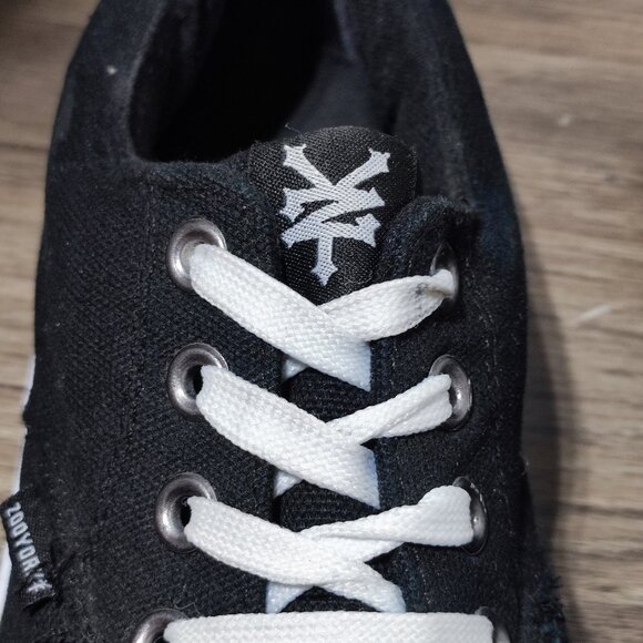 Zoo York Canvas Low Top Skater Sneaker Men's Youth Size 6 Black Athletic Shoes - Picture 7 of 10